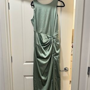 Abercrombie & Fitch Sage Backless Dress